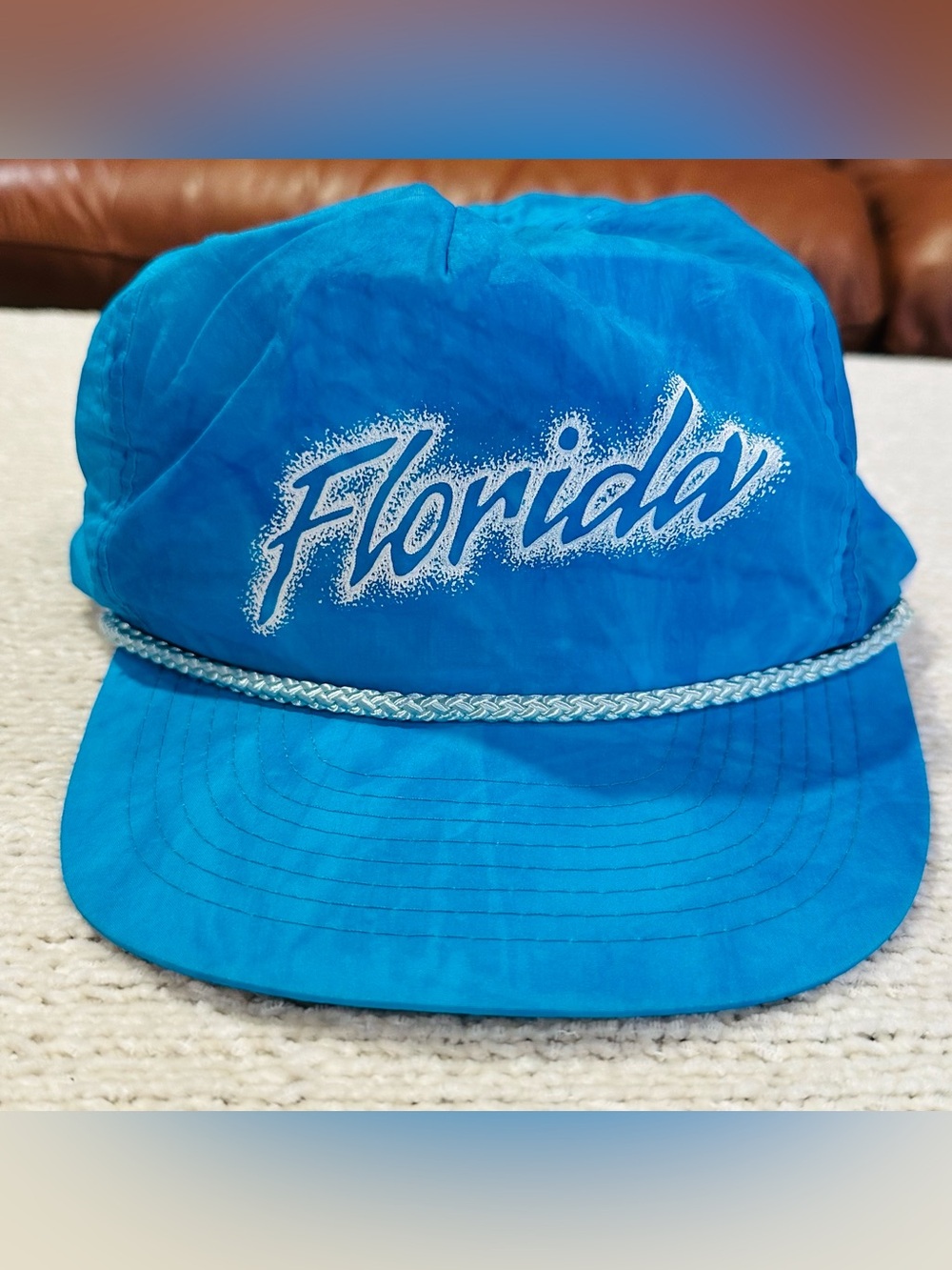 Vintage Florida Blue Trucker Hat